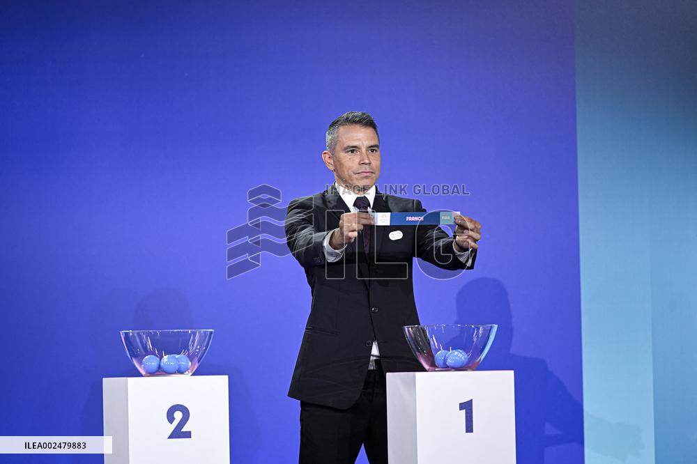 Paris 2024 Football Draw - Paris