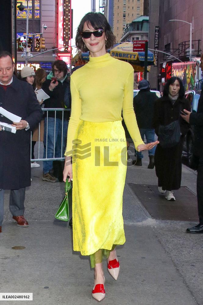 Rebecca Hall At Good Morning America - NYC