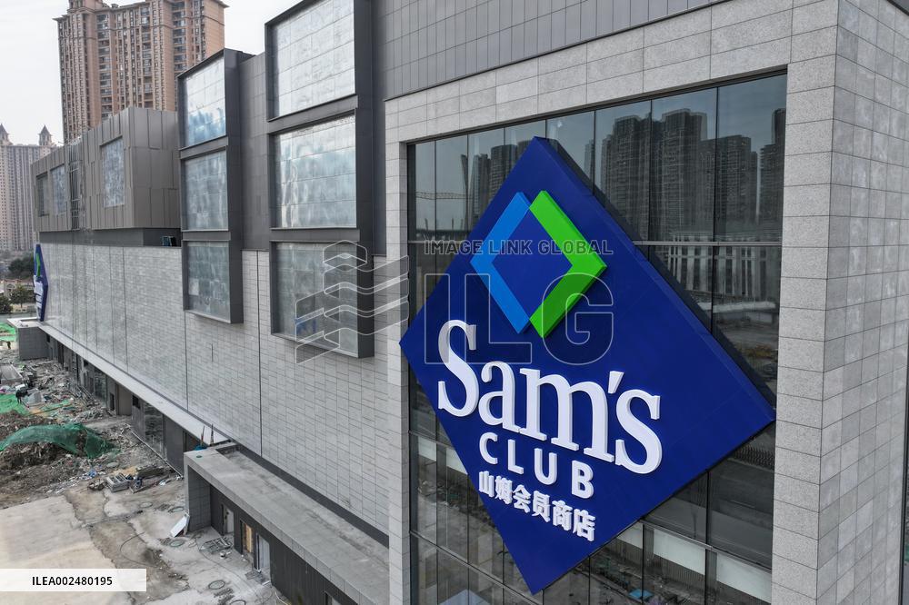 A Sam's Club Store Under Construction in Nanjing