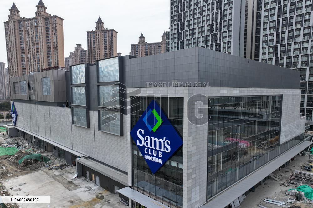 A Sam's Club Store Under Construction in Nanjing