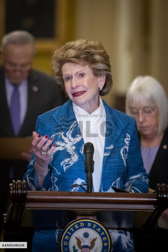 Democrat Policy Luncheon Press Conference - Washington