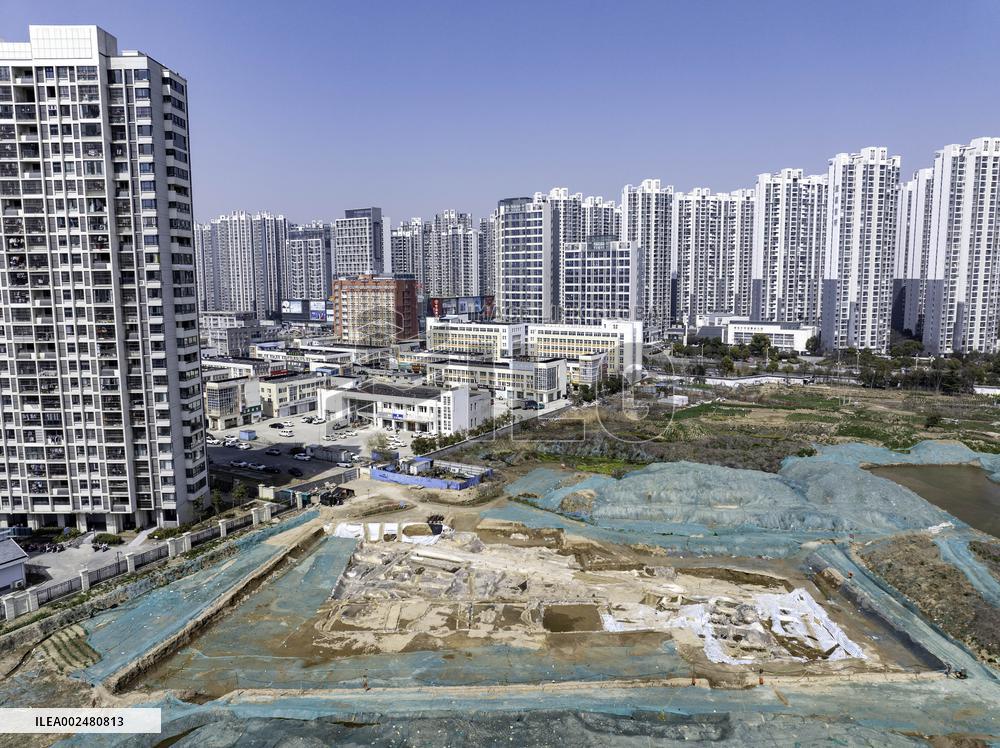 Xinlu Archaeological Excavation project Site in Huai'an