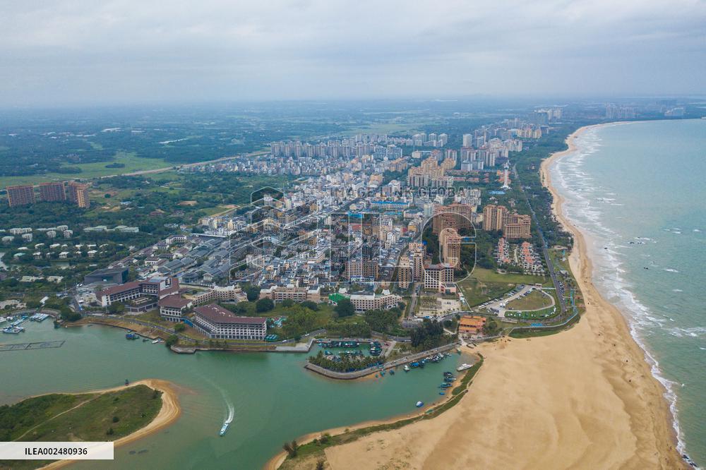 (HainanOutlook)CHINA-HAINAN-BOAO-COASTAL HIGHWAY FOR SIGHTSEEING (CN)