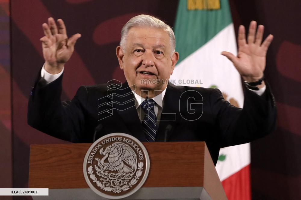 President Lopez Obrador Daily Briefing - Mexico