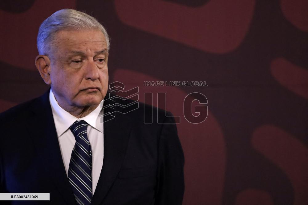 President Lopez Obrador Daily Briefing - Mexico