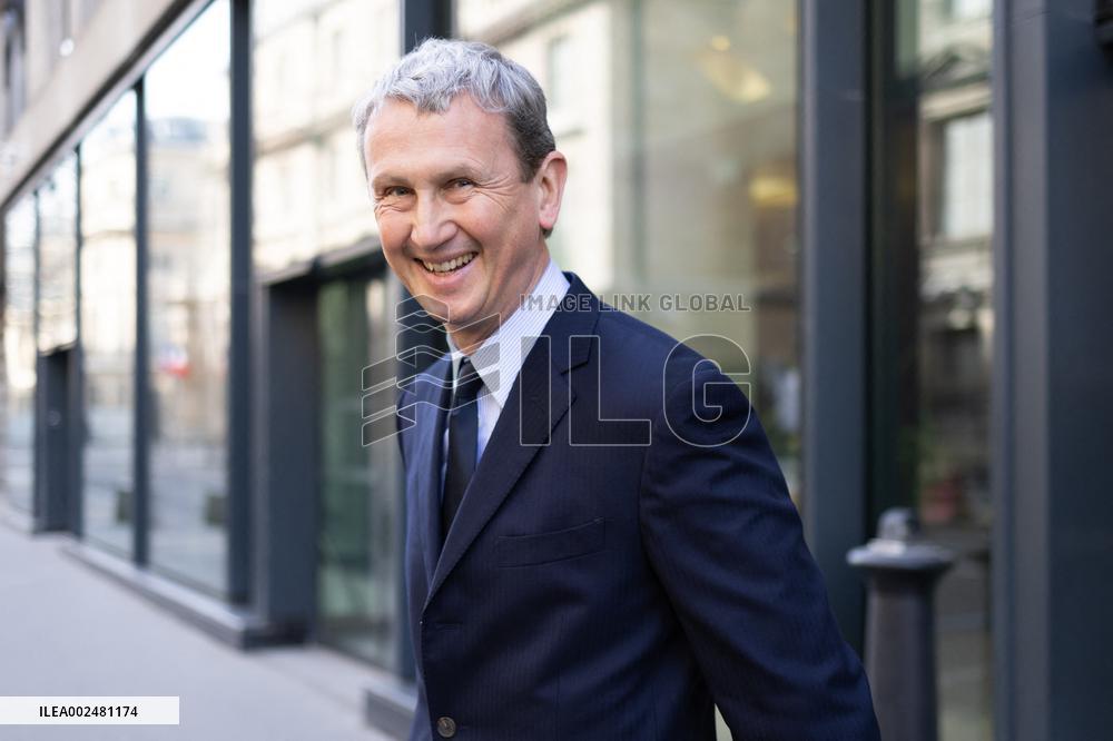 Xavier Niel hearing at the National Assembly - Paris