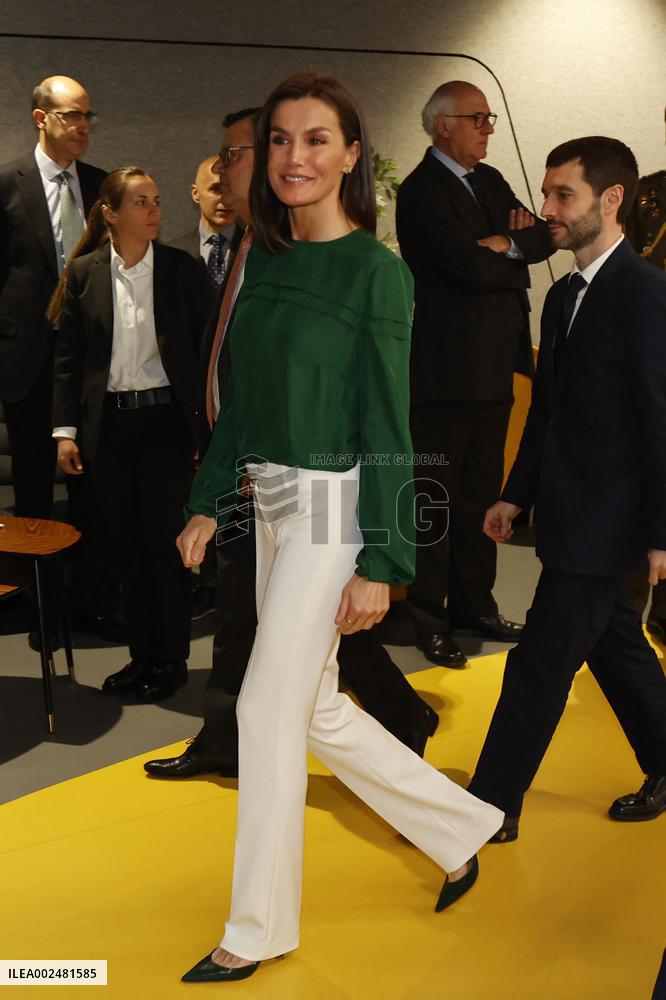 Queen Letizia At Discapnet Awards - Madrid