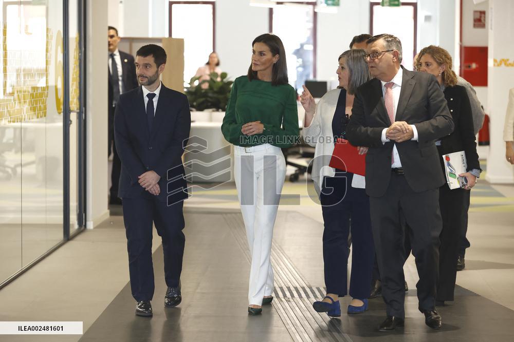 Queen Letizia At Discapnet Awards - Madrid