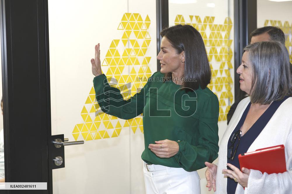 Queen Letizia At Discapnet Awards - Madrid