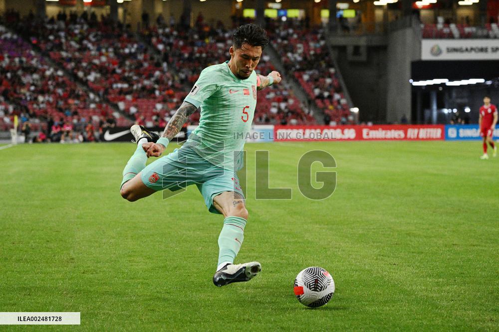 (SP)SINGAPORE-FOOTBALL-FIFA WORLD CUP ASIAN QUALIFIERS-SINGAPORE VS CHINA
