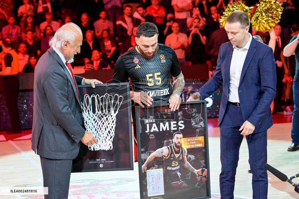 Basketball Euroleague - Match Between Monaco And Milan