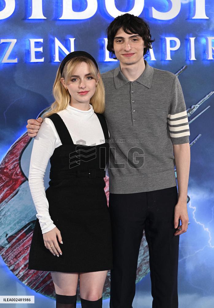 Ghostbusters Frozen Empire Photocall - London