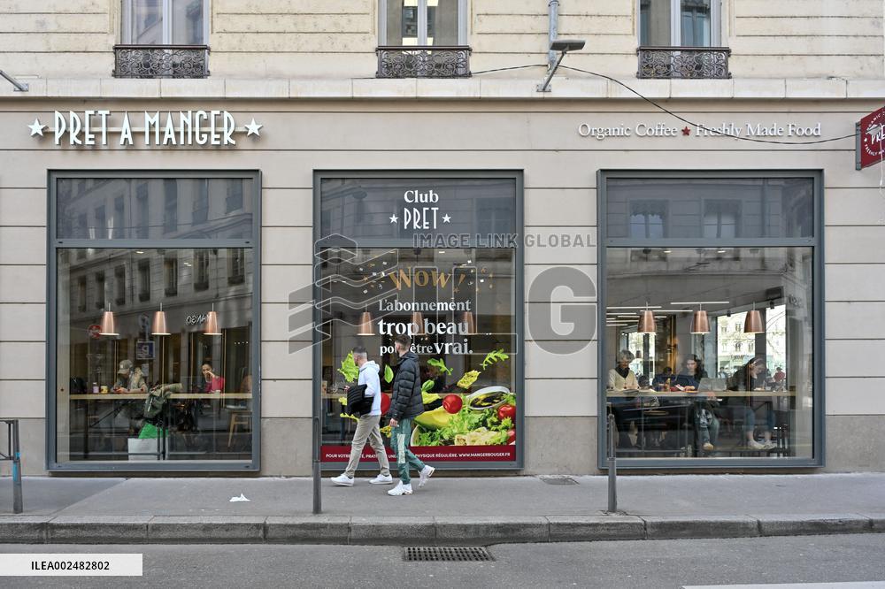 Illustrations Of Commercial Signs And Shops - Lyon