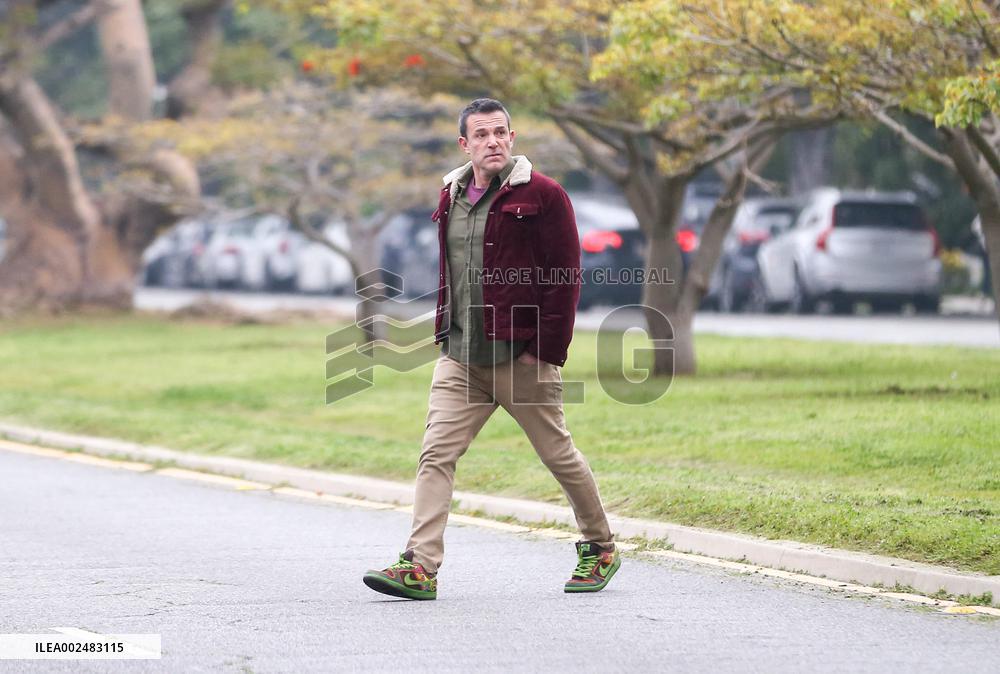 Ben Affleck Out With Son - LA
