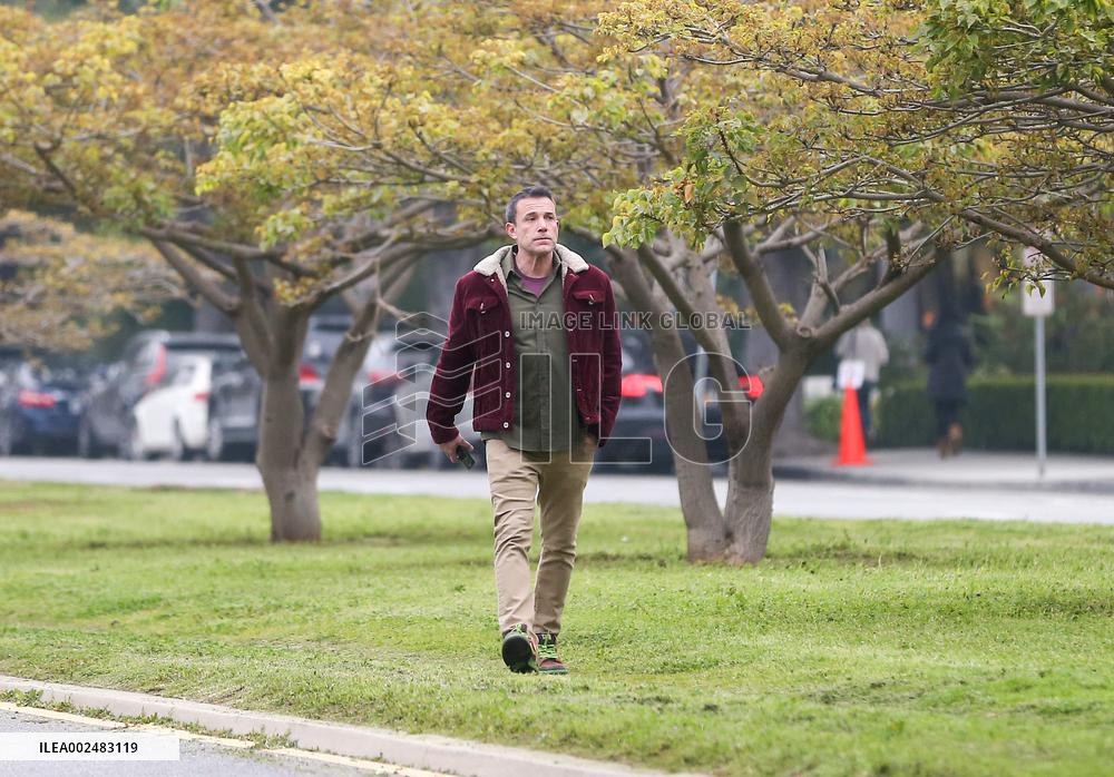 Ben Affleck Out With Son - LA
