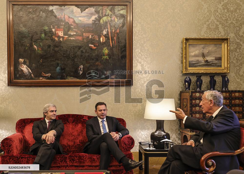 Marcelo Rebelo de Sousa receives the AD