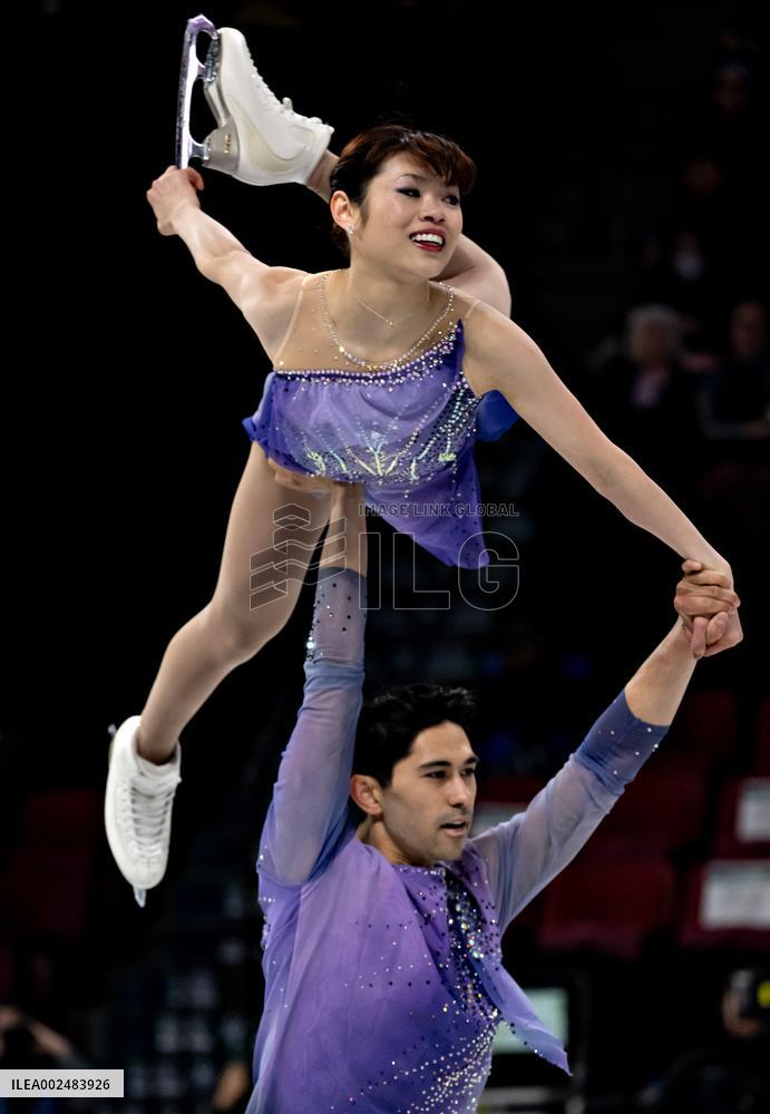(SP)CANADA-MONTREAL-FIGURE SKATING-ISU WORLD FIGURE SKATING CHAMPIONSHIPS-PAIRS FREE SKATING