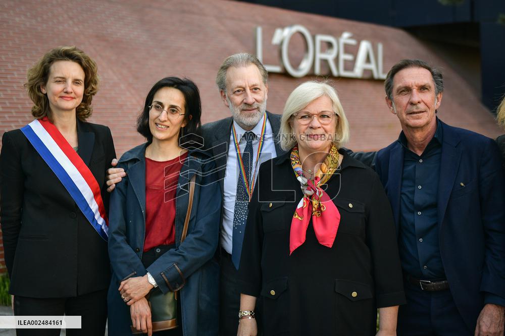 Catherine Vautrin Visits L’Oreal HQs - Clichy-la-Garenne