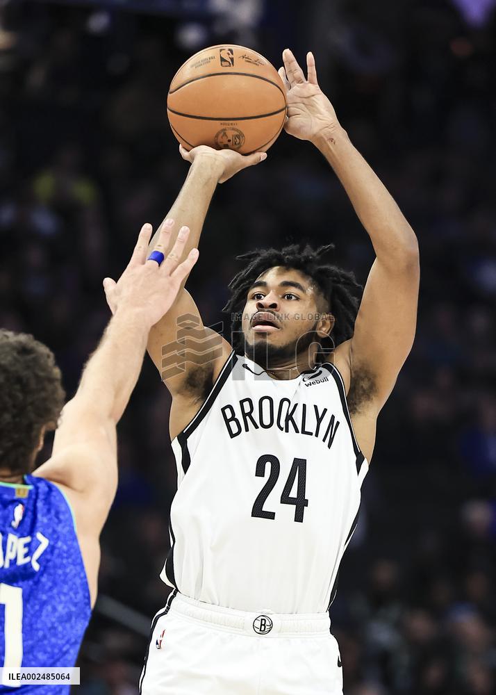 (SP)U.S.-MILWAUKEE-BASKETBALL-NBA-BUCKS VS NETS