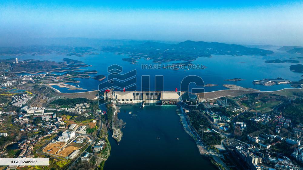 CHINA-HUBEI-DANJIANGKOU RESERVOIR-AERIAL VIEW (CN)