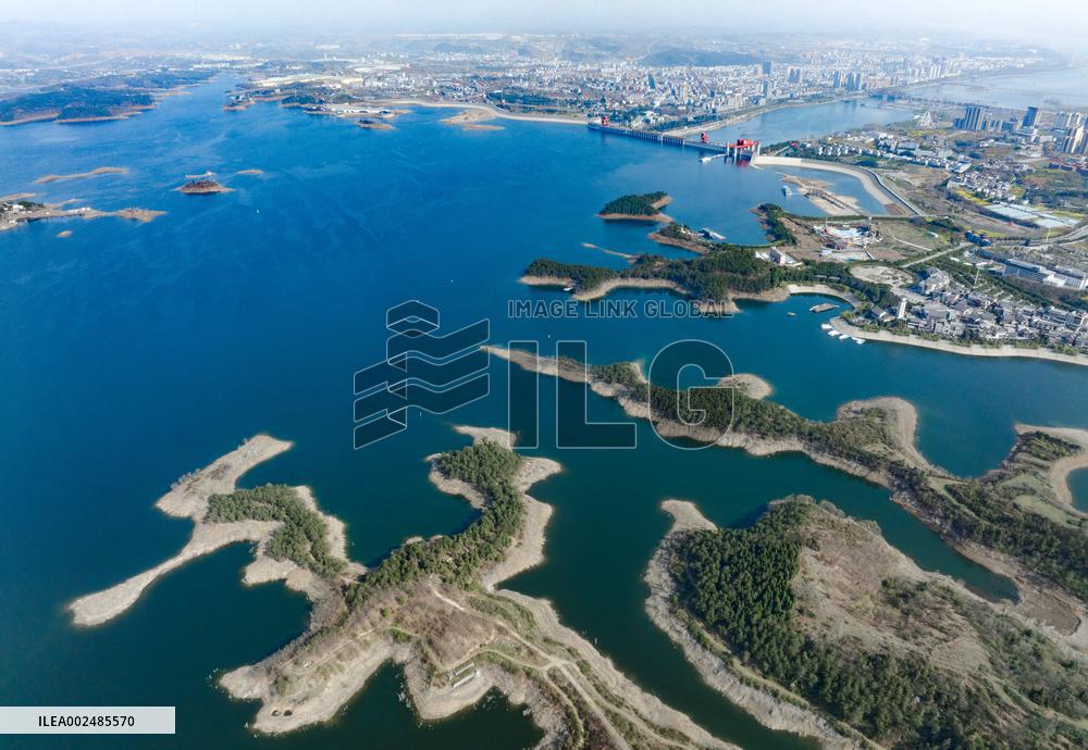 CHINA-HUBEI-DANJIANGKOU RESERVOIR-AERIAL VIEW (CN)
