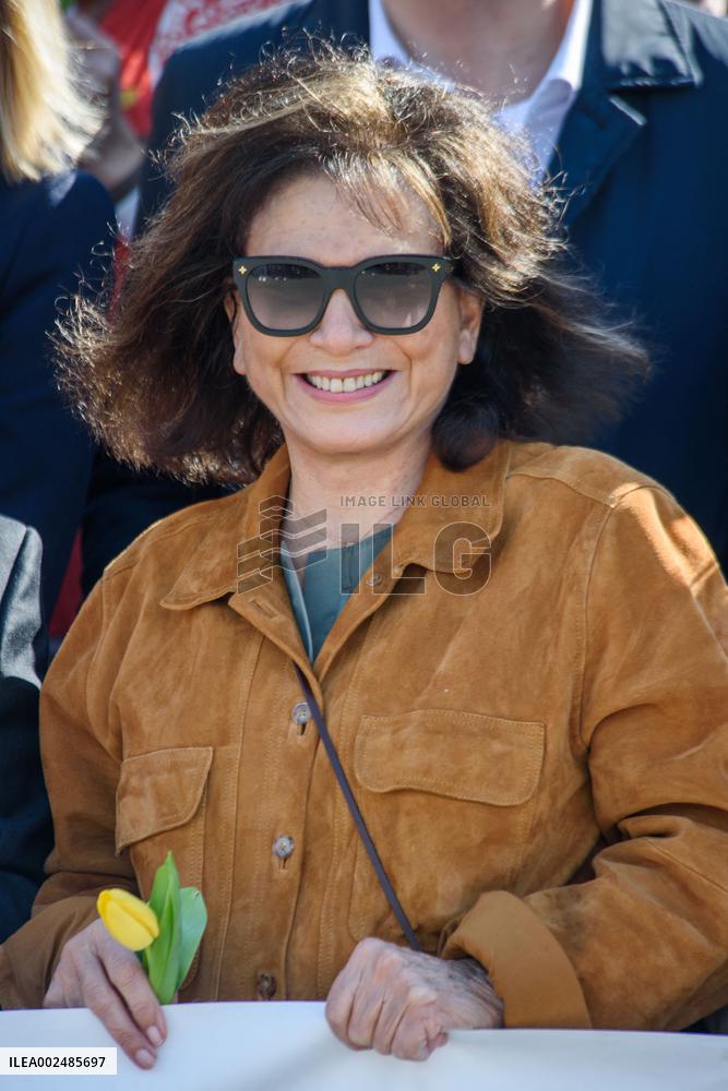 Rally For The Release Of Hamas Hostages - Paris