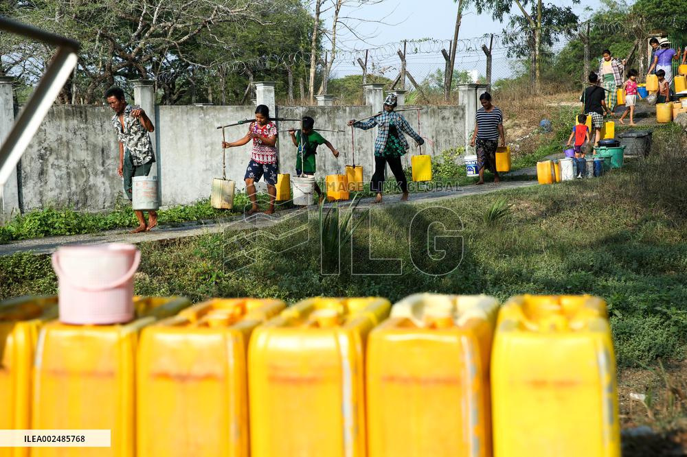 MYANMAR-YANGON-WORLD WATER DAY