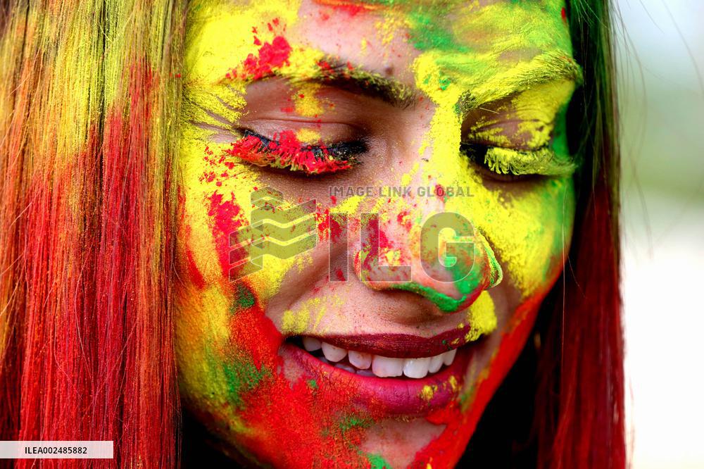 INDIA-BHOPAL-HOLI FESTIVAL-CELEBRATION