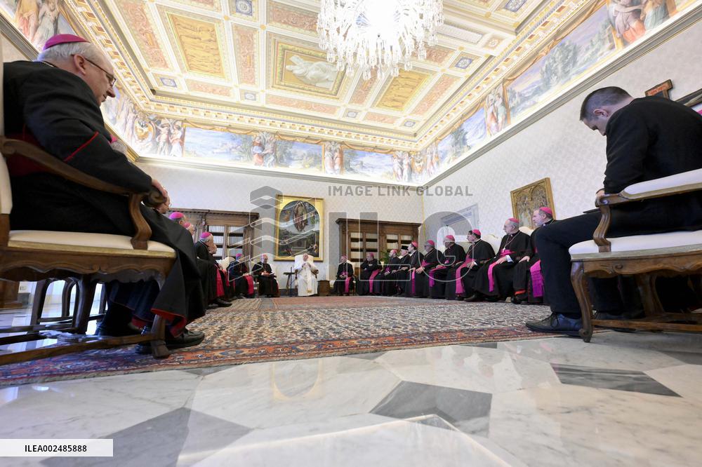 Pope Francis Private Audience - Vatican