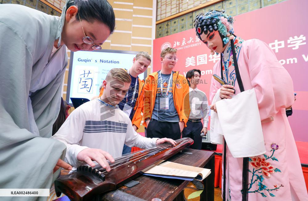 CHINA-BEIJING-U.S.-WASHINGTON-HIGH SCHOOL DELEGATION (CN)