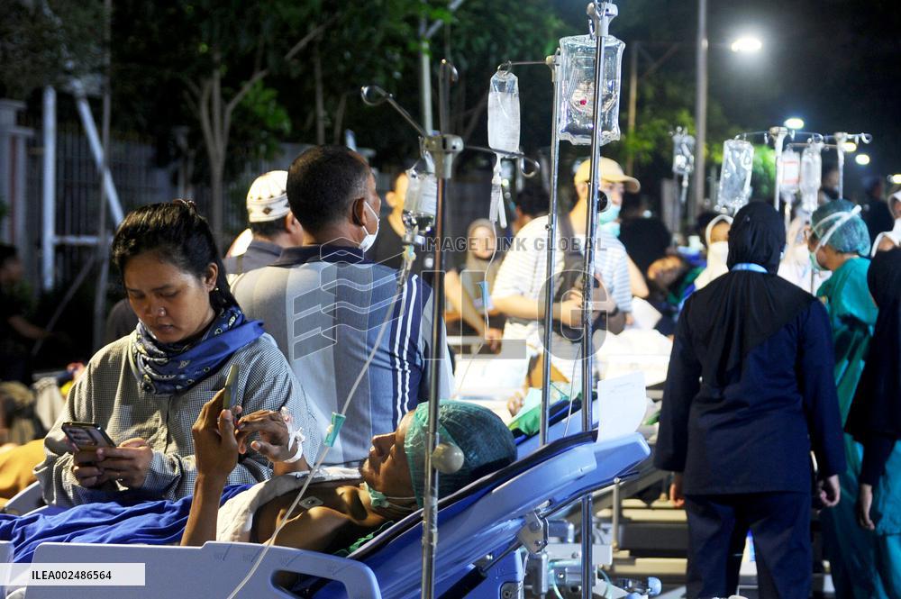 INDONESIA-EAST JAVA-SURABAYA-EARTHQUAKE