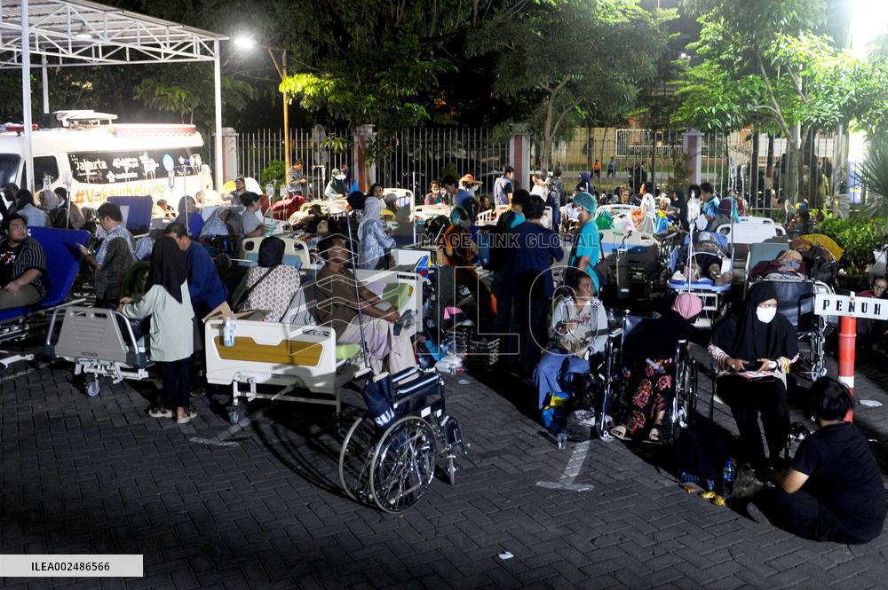 INDONESIA-EAST JAVA-SURABAYA-EARTHQUAKE