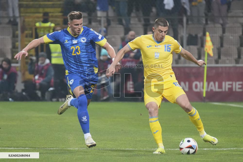 (SP)BOSNIA AND HERZEGOVINA-ZENICA-FOOTBALL-EURO 2024-QUALIFIER