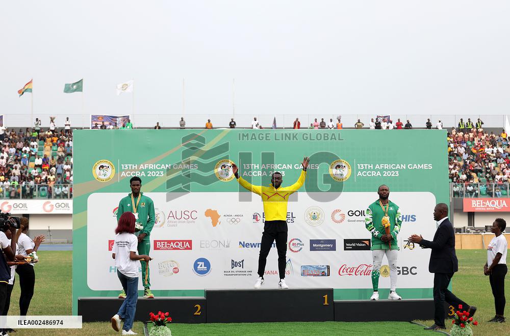 (SP)GHANA-ACCRA-AFRICAN GAMES-MEN'S 200M