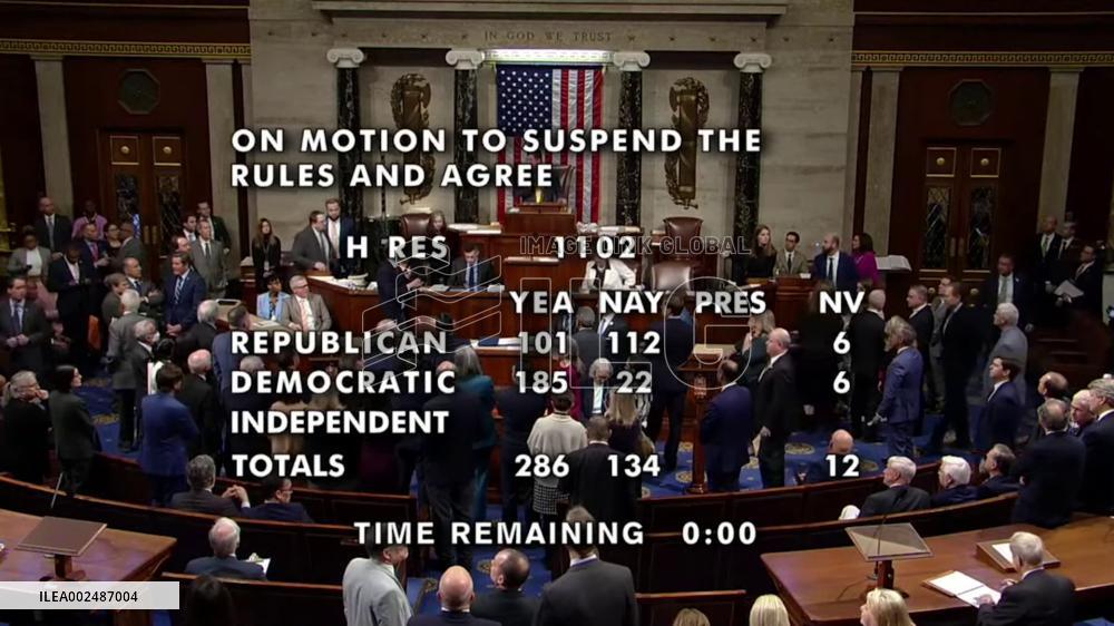 U.S. House passes second massive spending package ahead of shutdown deadline