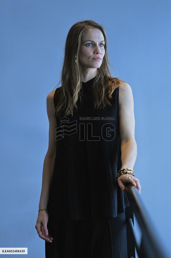 Margot Bancilhon poses during the Series Mania Festival - Lille