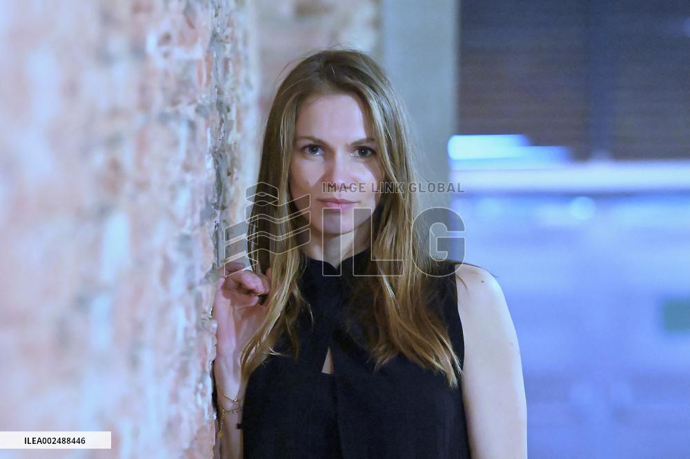 Margot Bancilhon poses during the Series Mania Festival - Lille