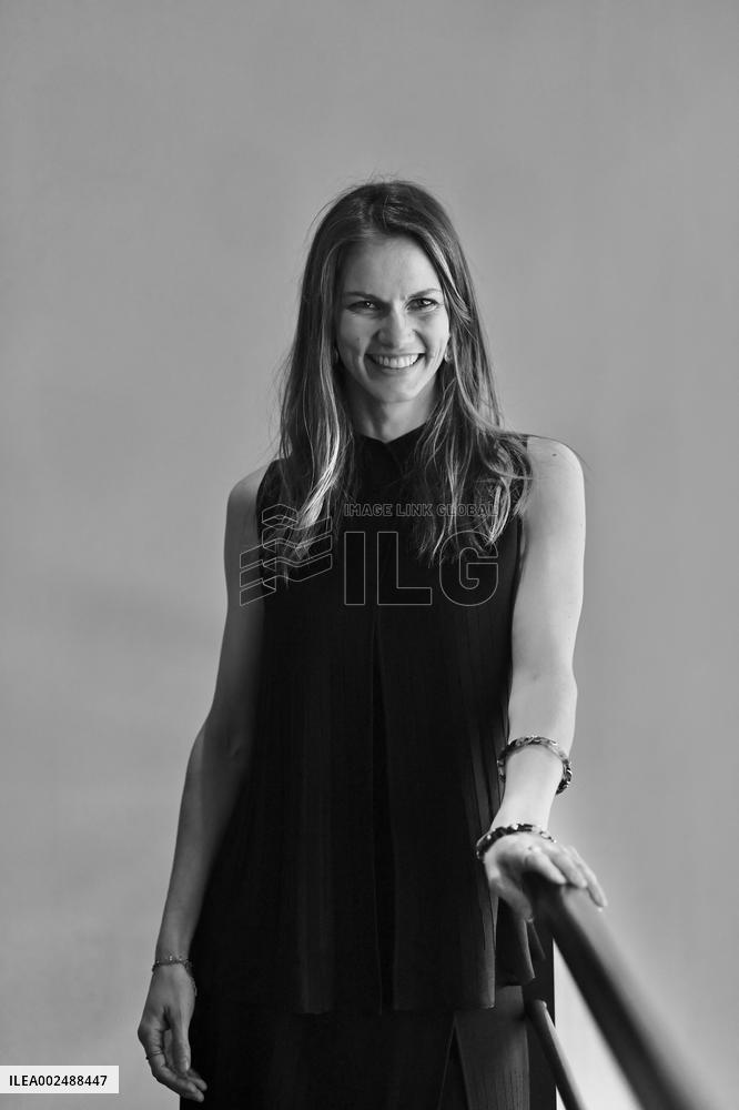 Margot Bancilhon poses during the Series Mania Festival - Lille