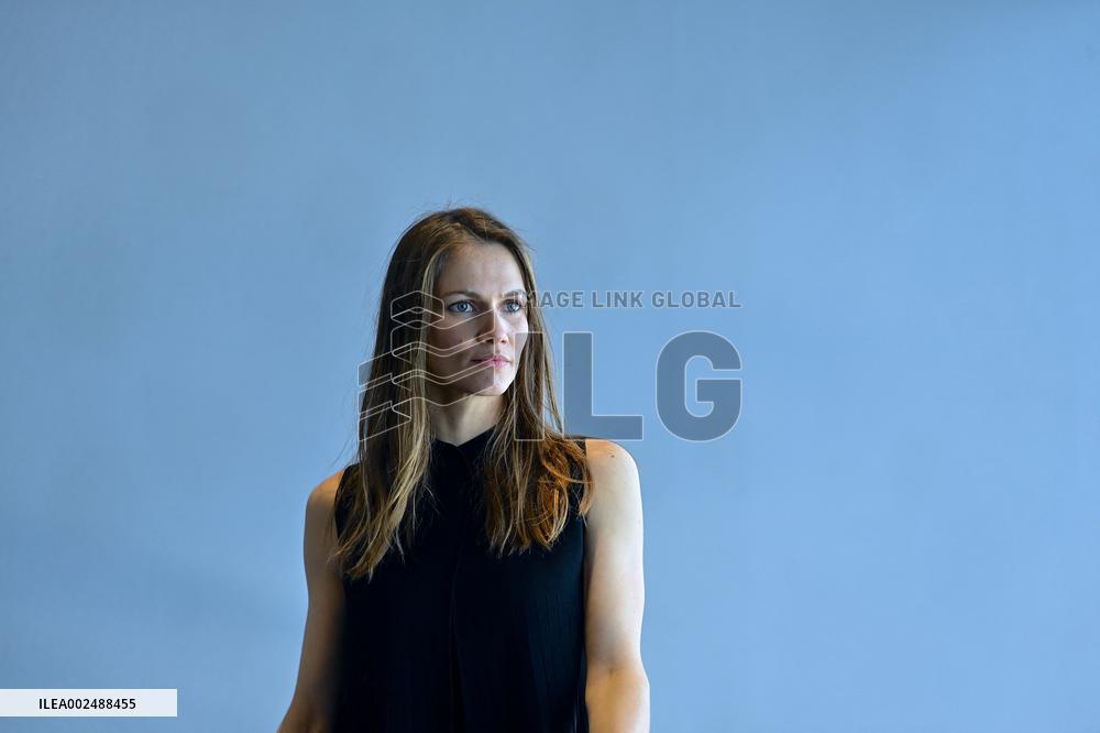 Margot Bancilhon poses during the Series Mania Festival - Lille