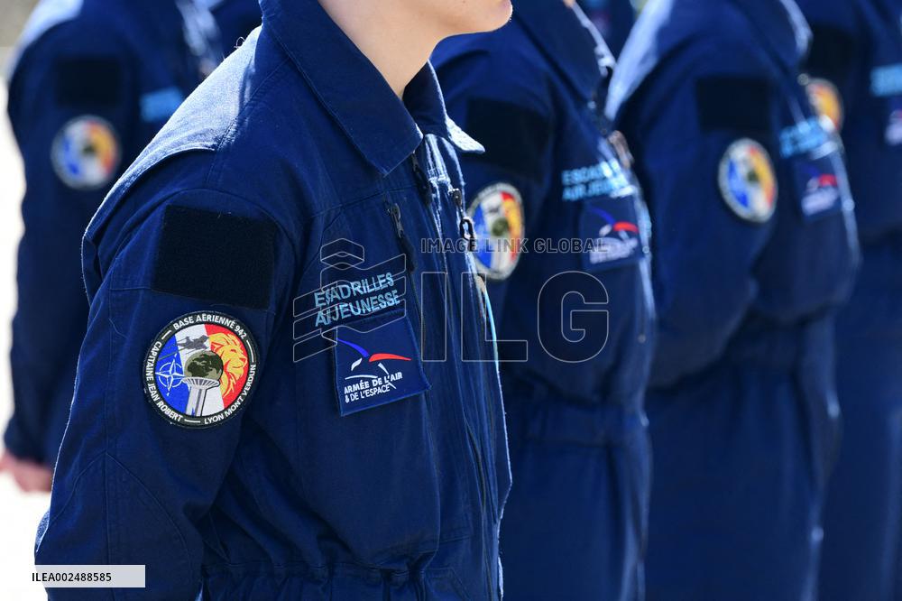 Gabriel Attal Visits Lyon-Mont Verdun Air Base