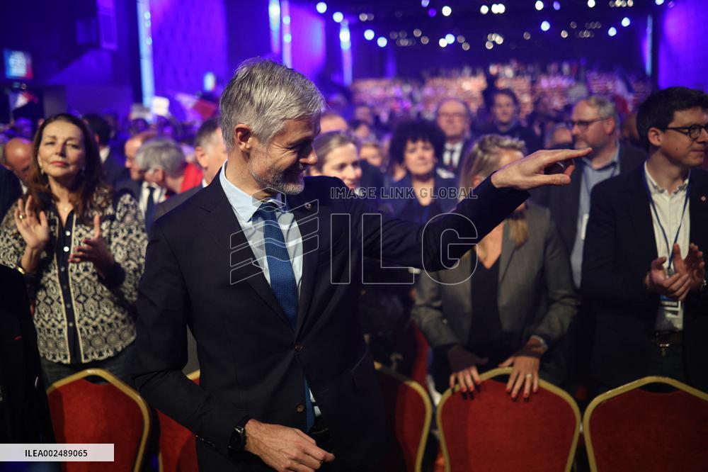 Les Republicains Europe Launch Campaign - Aubervilliers