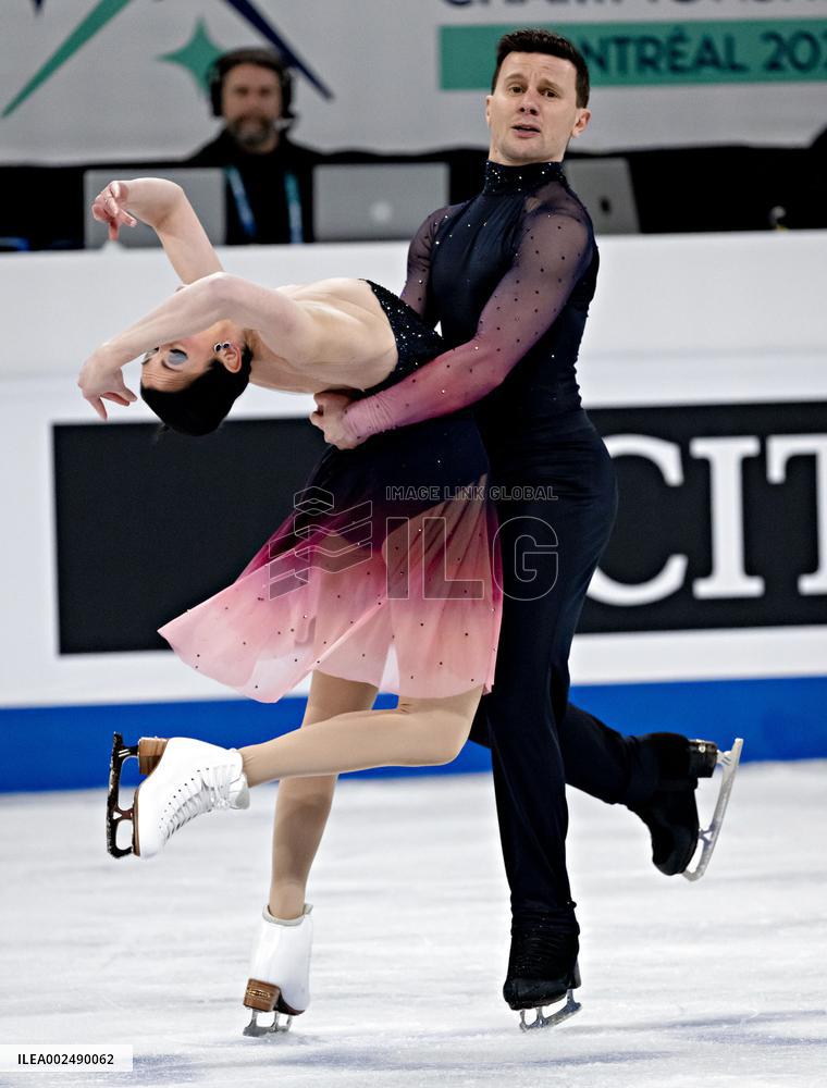 (SP)CANADA-MONTREAL-FIGURE SKATING-ISU WORLD FIGURE SKATING CHAMPIONSHIPS-ICE DANCE-FREE DANCE