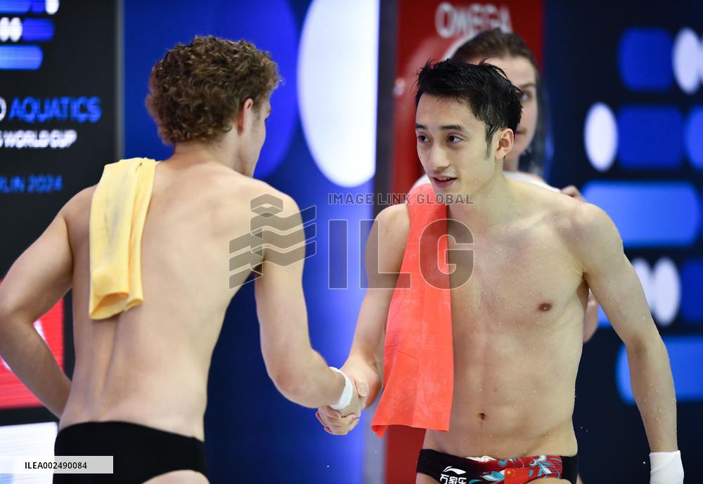(SP)GERMANY-BERLIN-DIVING-WORLD CUP-MEN'S 10M PLATFORM