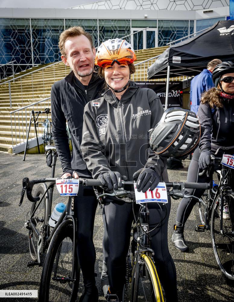 Dutch Royal Family Attends Charity Event at Thialf Stadium