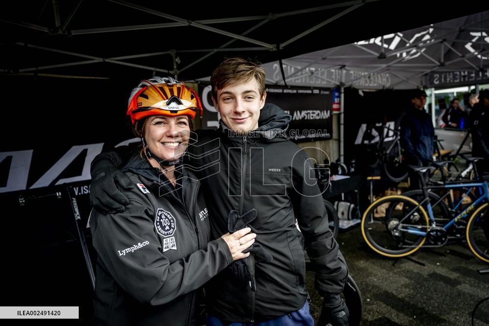 Dutch Royal Family Attends Charity Event at Thialf Stadium