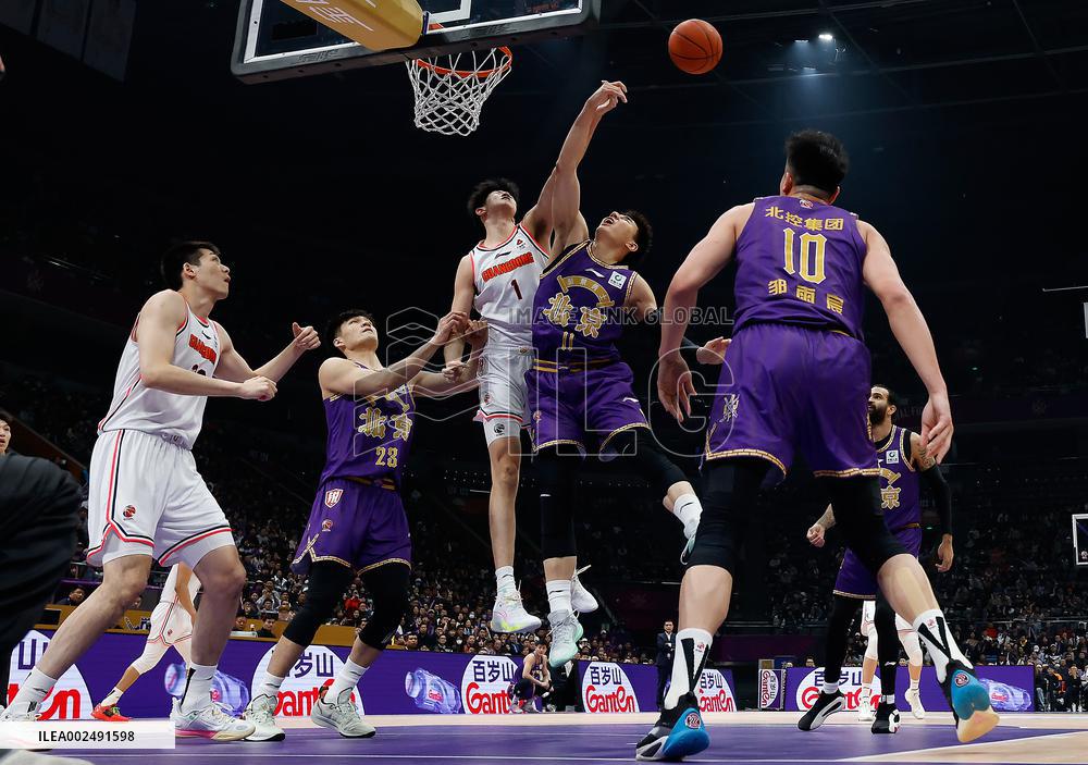 (SP)CHINA-BEIJING-BASKETBALL-CBA-BEIJING ROYAL FIGHTERS VS GUANGDONG SOUTHERN TIGERS(CN)