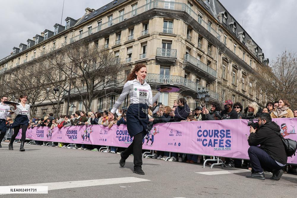 La course des cafes - The Bistro race - Paris