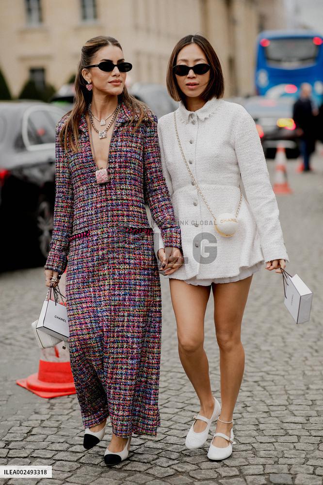 PFW - Chanel Street Style