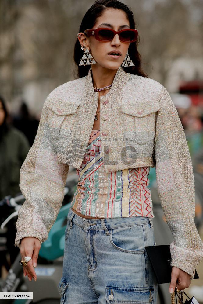 PFW - Chanel Street Style