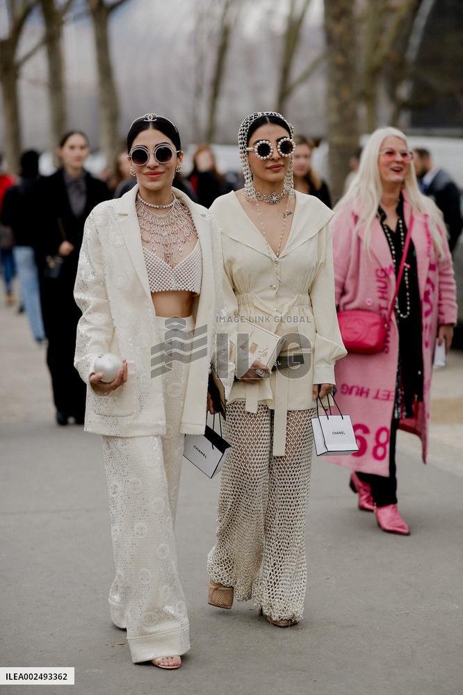 PFW - Chanel Street Style